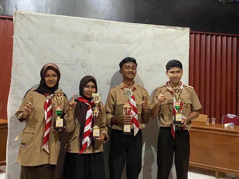 Tim E-Scout Pramuka SMAN 1 Kecamatan Guguak Raih Prestasi pada Ajang E-Scout Mobile Legends Bang Bang 2024