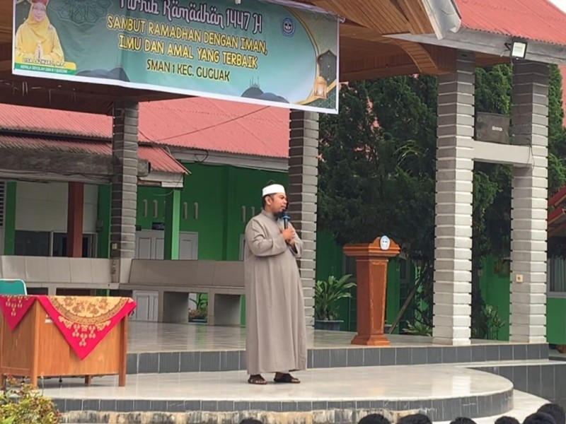 SMAN 1 Kec. Guguak Gelar Tarhib Ramadan 1447 H, Sambut Ramadan dengan Iman, Ilmu, dan Amal Terbaik
