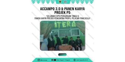 Gelar Accampo 3.0 Tahun 2024, Ada Panen Karya Projek Penguatan Profil Pelajar Pancasila dan Sosialisasi Masuk Perguruan Tinggi]