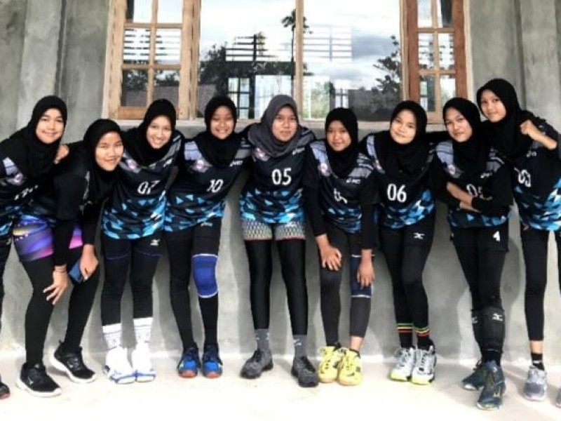 Tim Voli SMANSAGU Raih Prestasi dalam Voly Ball MKKS Lima Puluh Kota Cup 2023