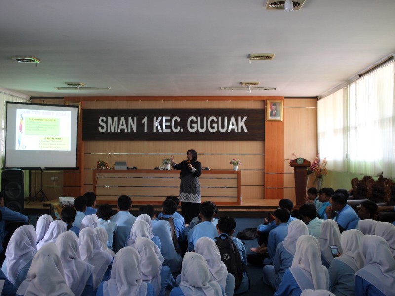Sukseskan Peserta Didik Masuk Perguruan Tinggi, SMANSAGU Laksanakan Sosialisasi Bimbingan Belajar untuk UTBK