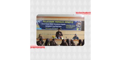Kegiatan Pelatihan Menulis Cerpen