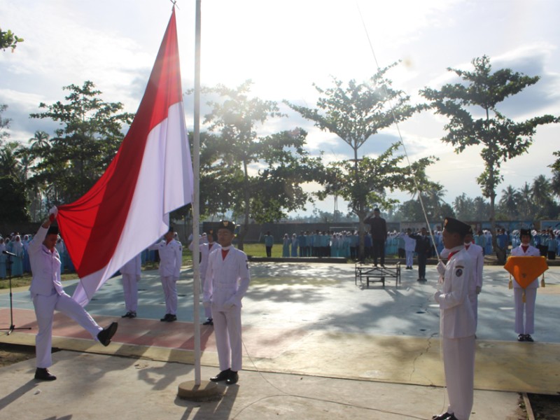 Peringati Hari Sumpah Pemuda yang ke-94, SMAN 1 Kecamatan Guguak Laksanakan Upacara Sumpah Pemuda