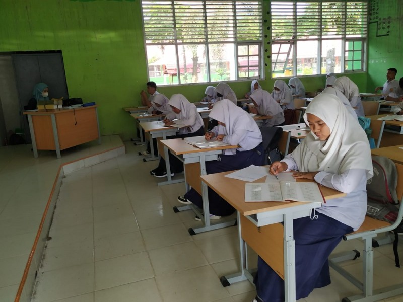 Petakan  Potensi Bakat dan Minat Siswa, SMA N 1 Kecamatan Guguak  Selenggarakan Tes Psikologi