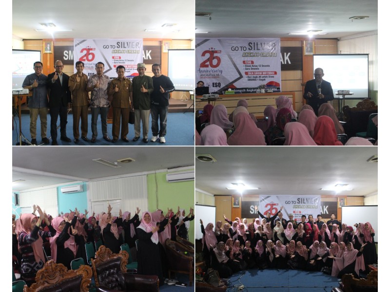 Rayakan Ulang Tahun yang ke-25, Alumni SMANDA '98 Adakan Training ESQ di SMA N 1 Kecamatan Guguak