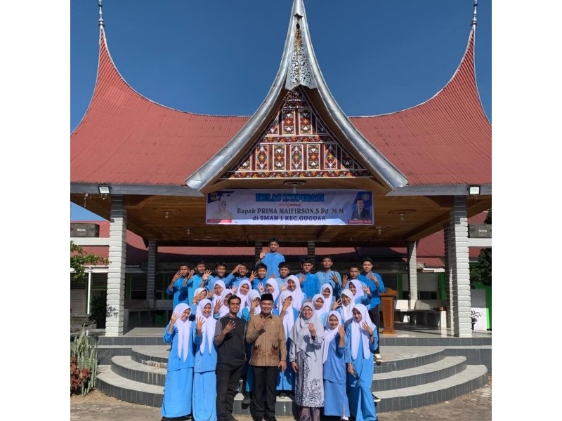 Penguatan Karakter Siswa melalui Muhadarah dan Kelas Inspirasi Bersama Anggota Komisi I DPRD Kabupaten Lima Puluh Kota