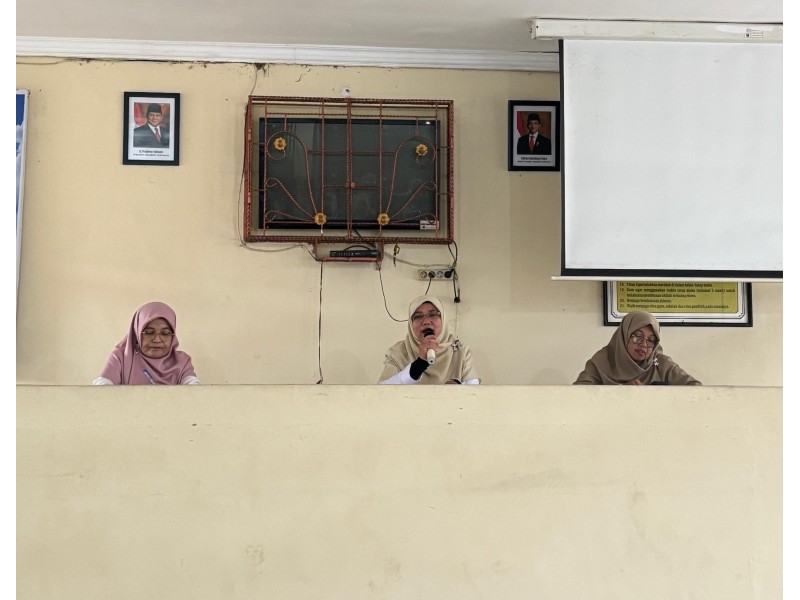 PPID SMAN 1 Kecamatan Guguak Gelar Briefing Jelang Penilaian  oleh Komisi Informasi Sumatera Barat
