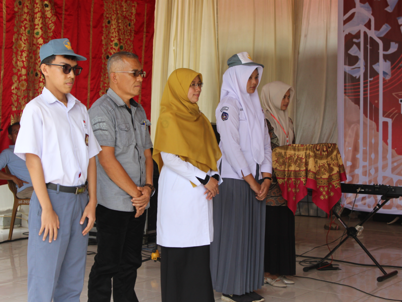 Pelepasan Murid Kelas XII Tahun Ajaran 2025/2026 di SMAN 1 Kec. Guguak
