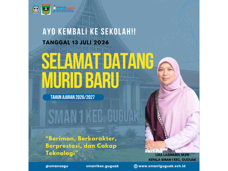 Pra MPLS Murid Baru SMAN 1 Kec. Guguak Tahun Ajaran 2026/2027