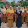 Upacara Bendera dan Peresmian Paving Block Musala Darut Taqwa di SMANSAGU